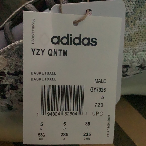 Yeezy
The “Sea Teal” Adidas Yeezy QNTM (Brand New) - Picture 4 of 4